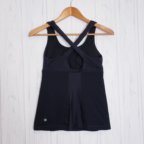 lululemon athletica Tops - Lululemon Stash n Run Tank Solid Black